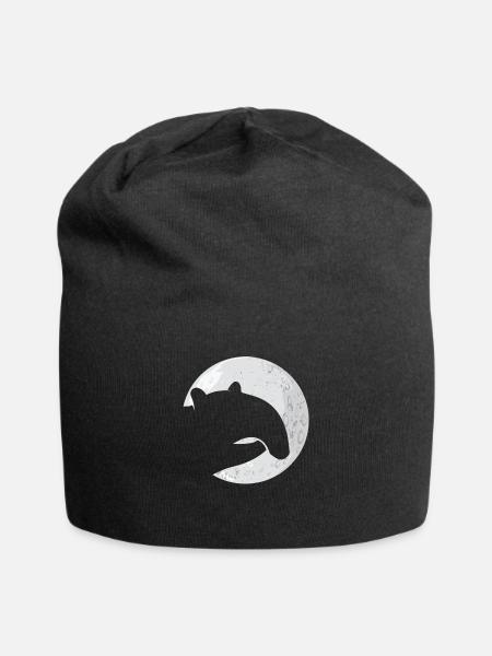 Tapir - Jersey-Beanie - Schwarz