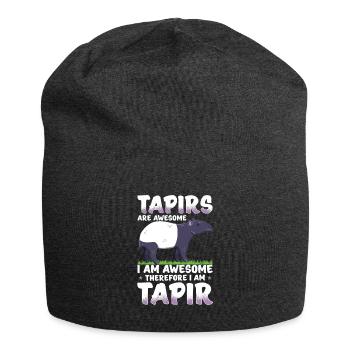 Tapir - Jersey-Beanie - Anthrazit - Vorne