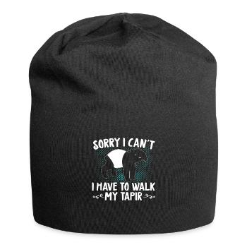 Tapir - Jersey-Beanie - Schwarz - Vorne