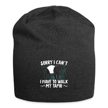 Tapir - Jersey-Beanie - Anthrazit - Vorne