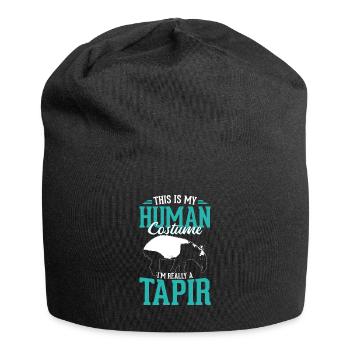 Tapir - Jersey-Beanie - Schwarz - Vorne