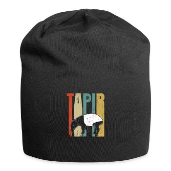 Tapir - Jersey-Beanie - Schwarz - Vorne