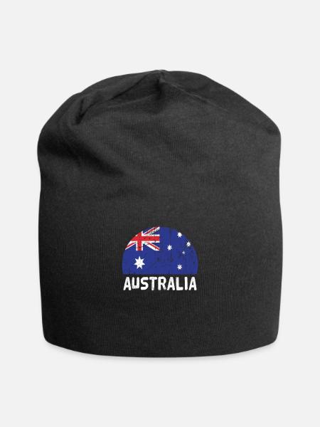 Australia - Jersey Beanie - black