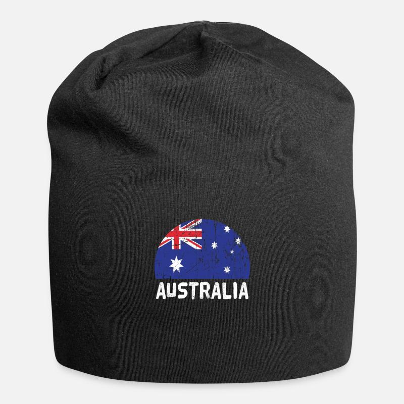 Australia - Jersey Beanie - black