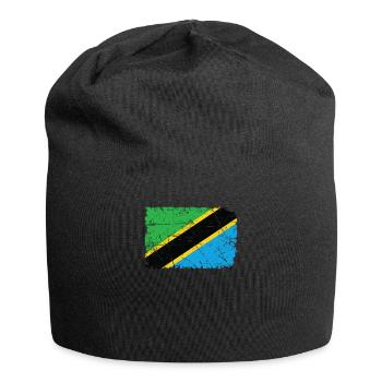Tanzania - Jersey Beanie - black - Front