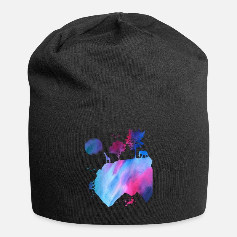 klettern - Jersey-Beanie - Schwarz