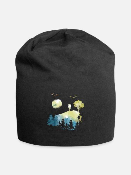 Climbing mountaineering and hiking - Jersey Beanie - black
