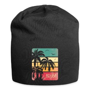 Aruba - Jersey-Beanie - Schwarz - Vorne