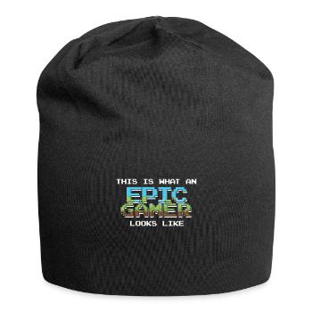 Gamer - Bonnet en jersey - noir - Devant