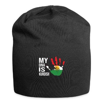 Kurdistan Flag, My DNA Is Kurdish, Cool Kurdish - Jersey-Beanie - Schwarz - Vorne