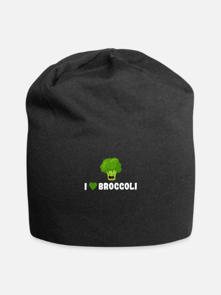 broccoli - Jersey Beanie - black