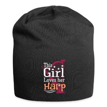 harp - Jersey Beanie - black - Front