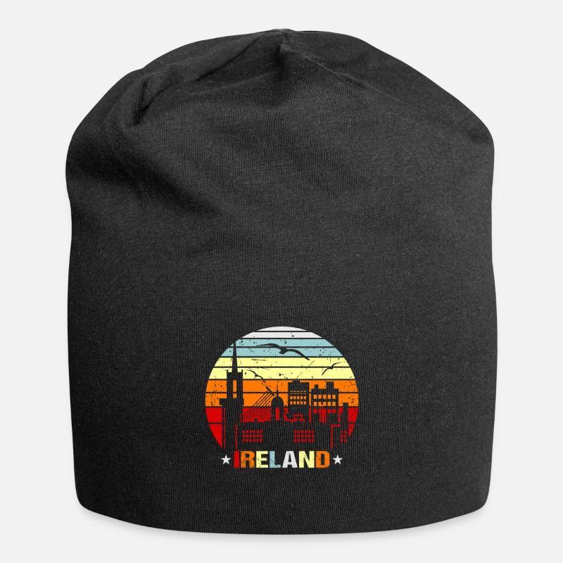Ireland - Jersey Beanie - black
