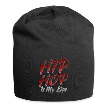 Hip hop - Bonnet en jersey - noir - Devant
