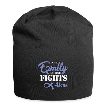 Esophageal cancer chemo gift - Jersey Beanie - black - Front