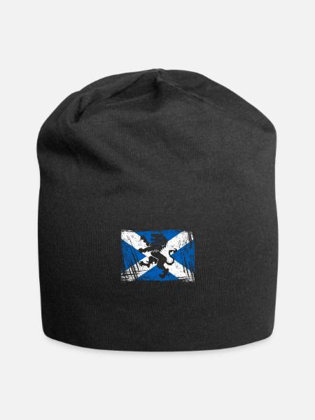 Schottland - Jersey-Beanie - Schwarz