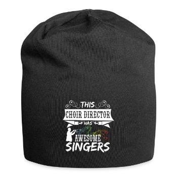 Chef de choeur - Bonnet en jersey - noir - Devant