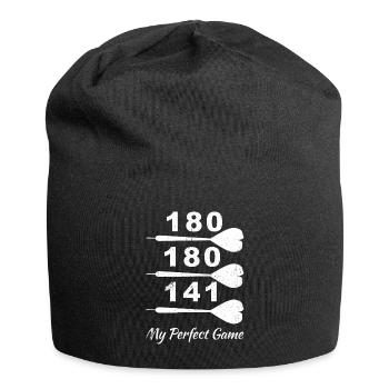 My perfect Game - Dart - Jersey-Beanie - Schwarz - Vorne
