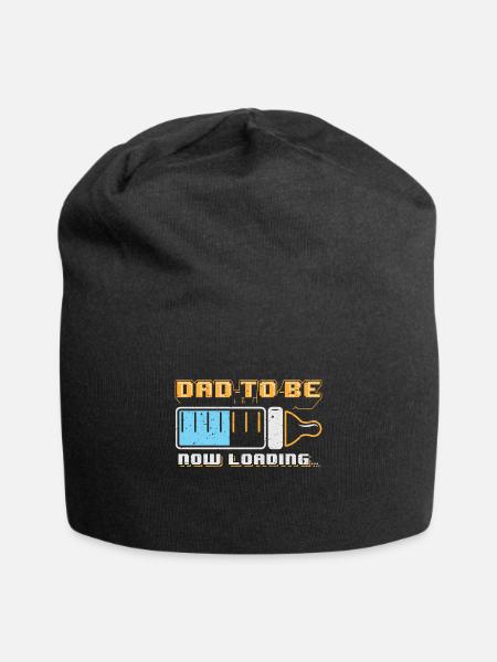 Werdender Vater - Jersey-Beanie - Schwarz