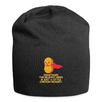 Chicken nuggets - Jersey Beanie - black - Front