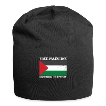 Intifada palestine gratuite - Bonnet en jersey - noir - Devant