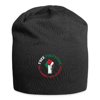 Intifada palestine gratuite - Bonnet en jersey - noir - Devant