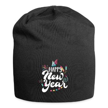Bonne année non. 39 - Bonnet en jersey - noir - Devant