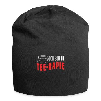 Ich bin in Tee-rapie - Jersey-Beanie - Schwarz - Vorne