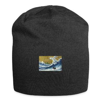 Scottish Terrier - Jersey Beanie - charcoal grey - Front