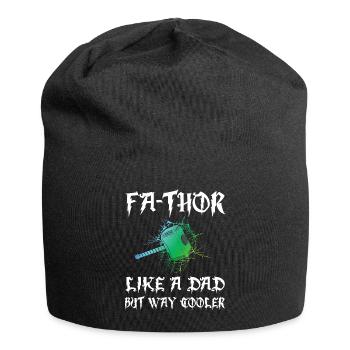 Papa père Fathor - Bonnet en jersey - noir - Devant