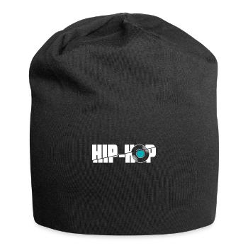 Hip hop - Bonnet en jersey - noir - Devant
