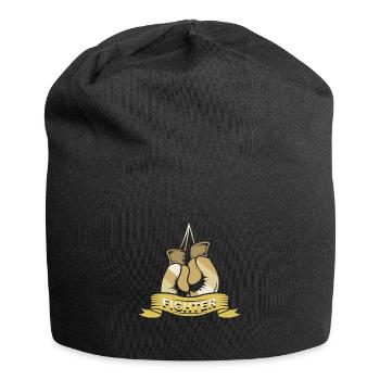 Fighter - Jersey Beanie - black - Front