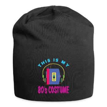 This Is My 80s 80s 80's Costume 80s Party Costume - Jersey Beanie - black - Front