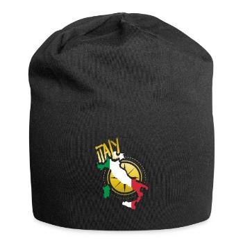 Italy - Jersey Beanie - black - Front