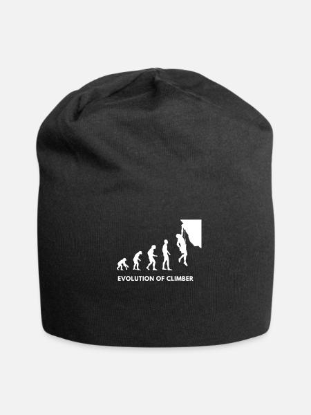 Meilleure idée de cadeau grimpeur athlète de bloc - Bonnet en jersey - noir
