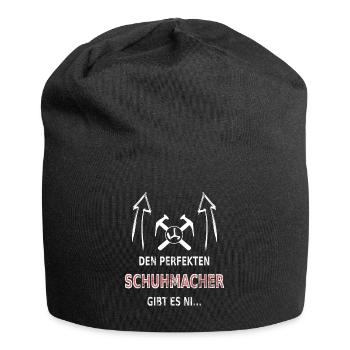 Schuhmacher Schuster Meister Lehrling - Jersey-Beanie - Schwarz - Vorne