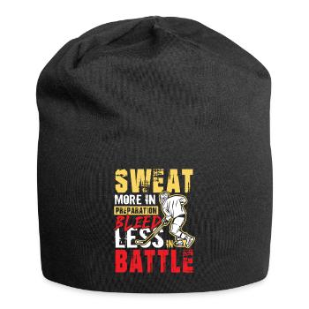 Sweat Blood Hockey sur glace Hockey sur glace Hockey sur glace Hockey sur glace - Bonnet en jersey - noir - Devant