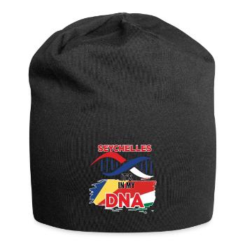 Les Seychelles sont dans mon ADN - Bonnet en jersey - noir - Devant