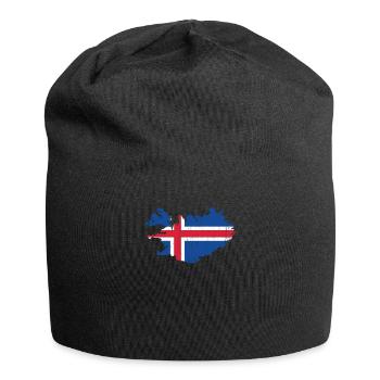 Islande - Bonnet en jersey - noir - Devant
