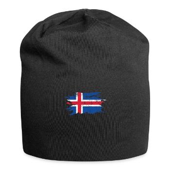 Islande - Bonnet en jersey - noir - Devant