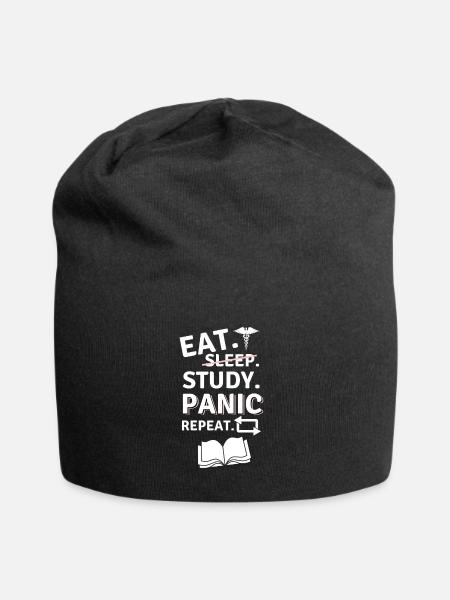 Medizin Student ideale Geschenkidee Ärzte Shirt - Jersey-Beanie - Schwarz