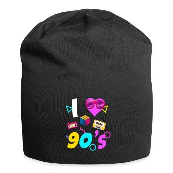 90s 90s 80s 80s - Jersey Beanie - black - Front