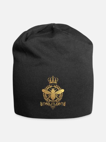 Queen Bee I Queen Bee - Jersey Beanie - black
