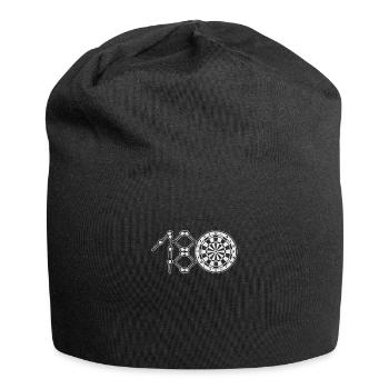 Fléchettes cent quatre-vingts 180 fléchettes - Bonnet en jersey - noir - Devant
