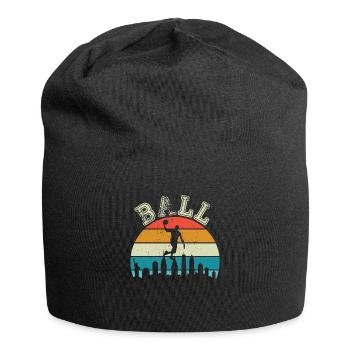 Basketball Basketballer Basketballmannschaft Gesch - Jersey-Beanie - Schwarz - Vorne