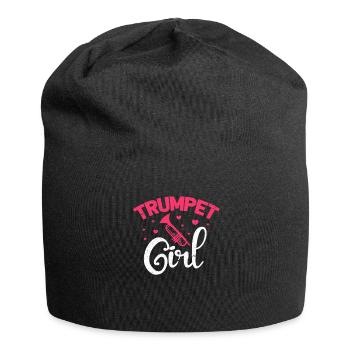 Trompet Girl - Bonnet en jersey - noir - Devant