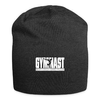 Gymnast Beam Vaul Bars Floor - Jersey Beanie - charcoal grey - Front
