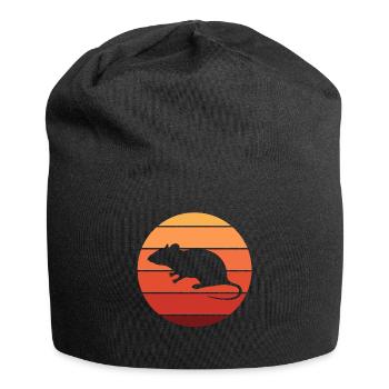 rat - Bonnet en jersey - noir - Devant