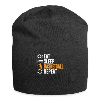 basketball - Jersey Beanie - charcoal grey - Front