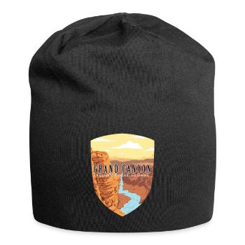 Grand Canyon - Jersey-Beanie - Schwarz - Vorne